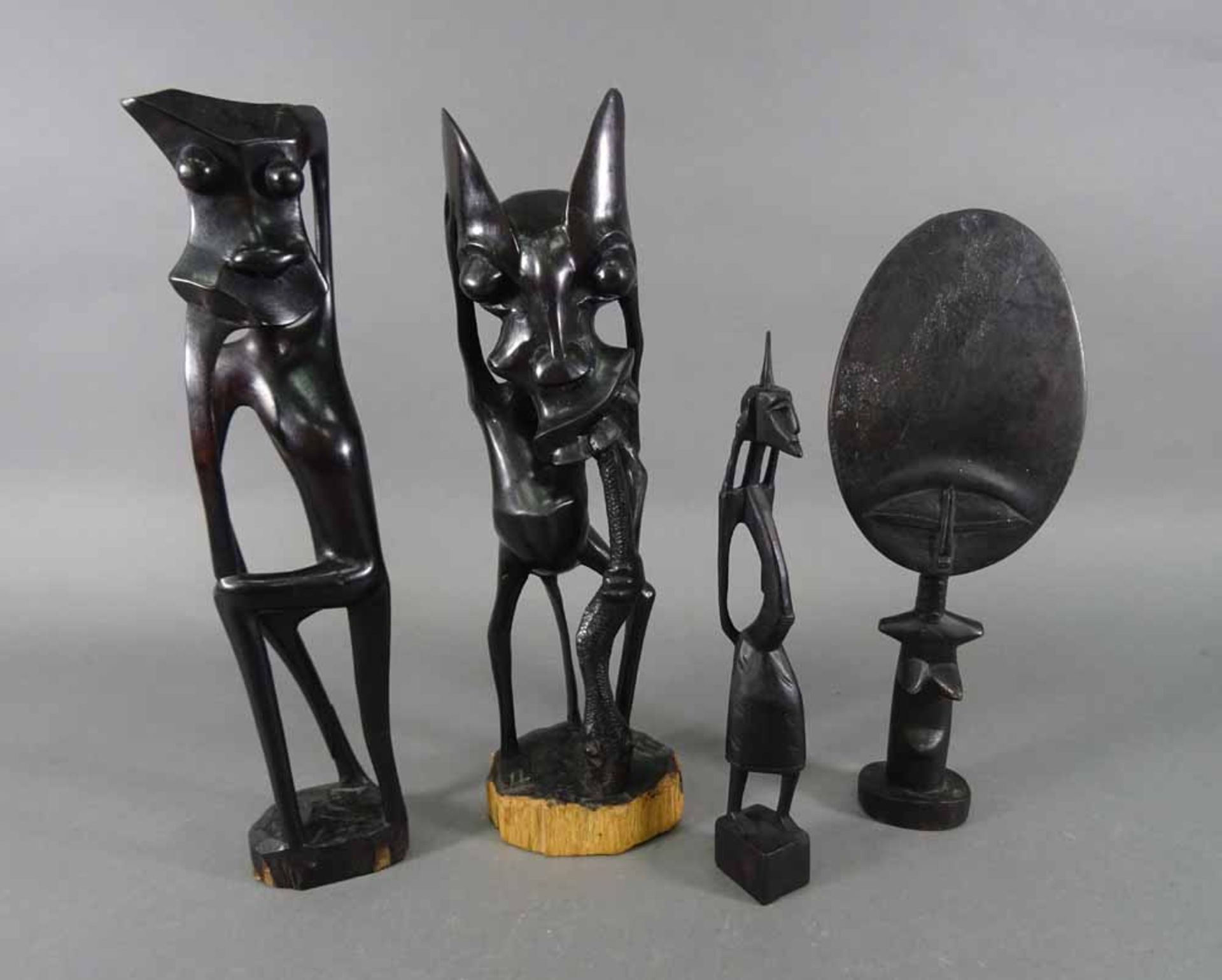 Zwei Figuren, Holz, eine Ashanti, Ghana