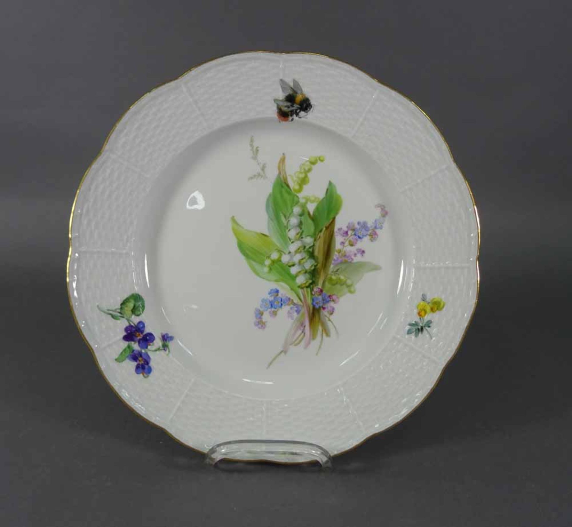 Teller, Meissen, um 1900