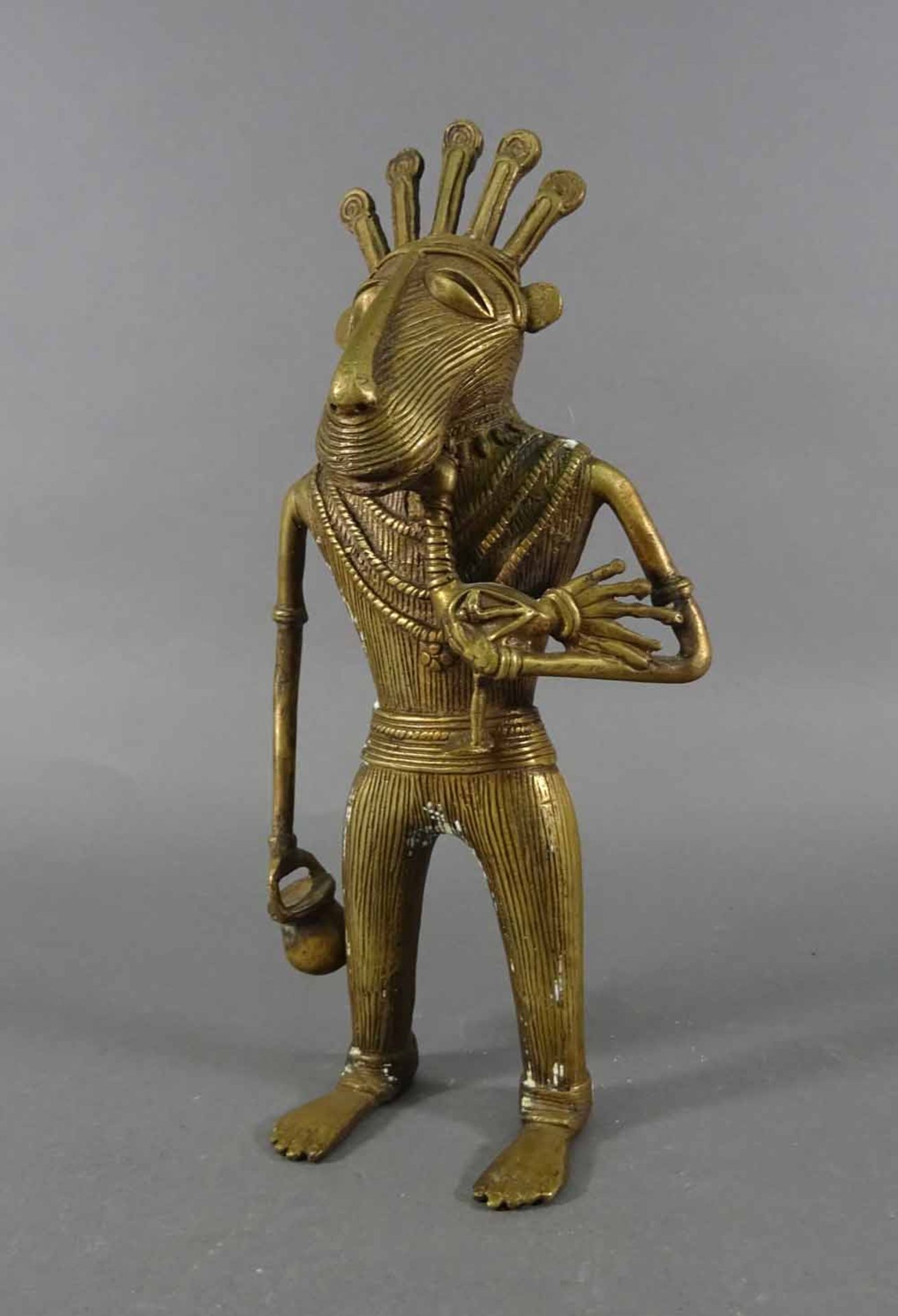 Bronzefigur, Kamerun, H = 25 cm
