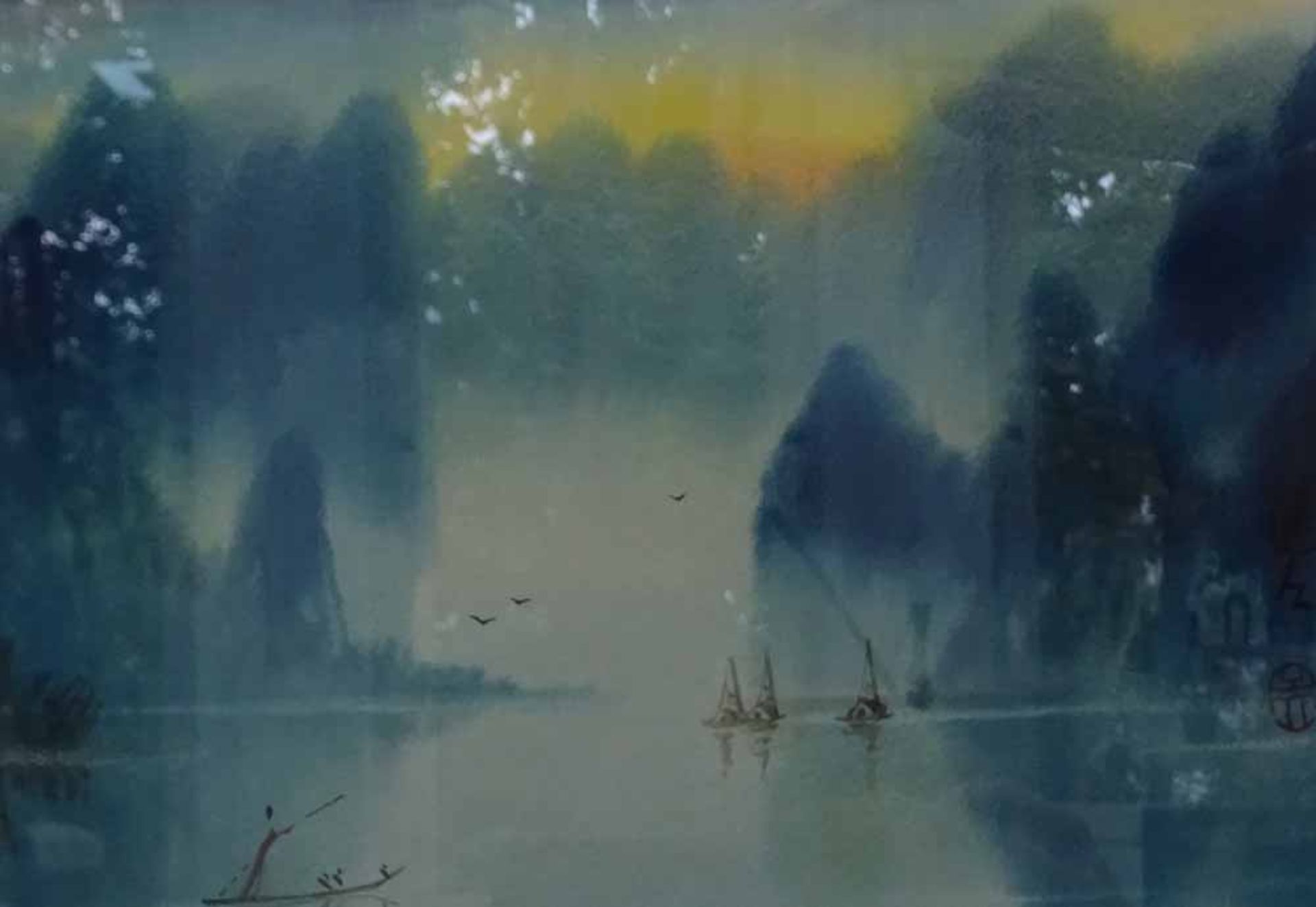 Unbekannter Künstler, China, um 1980 - Bild 2 aus 2