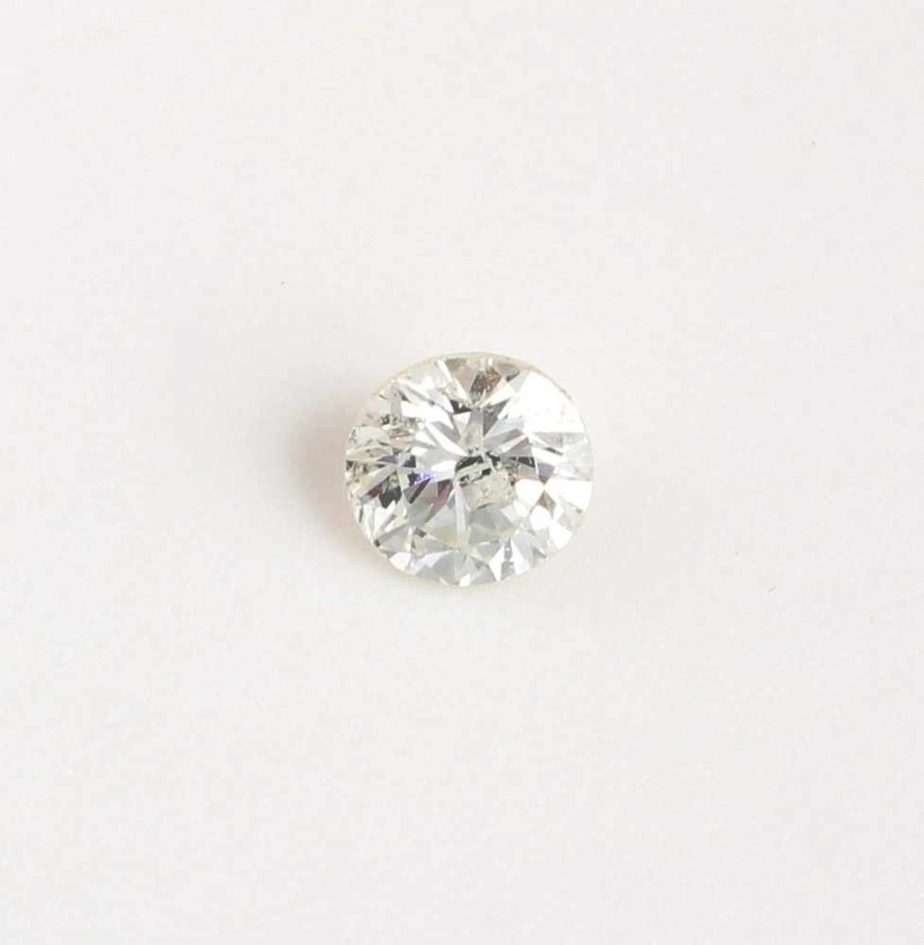 Ungefasster Brillant, ca. 0,41 ct.