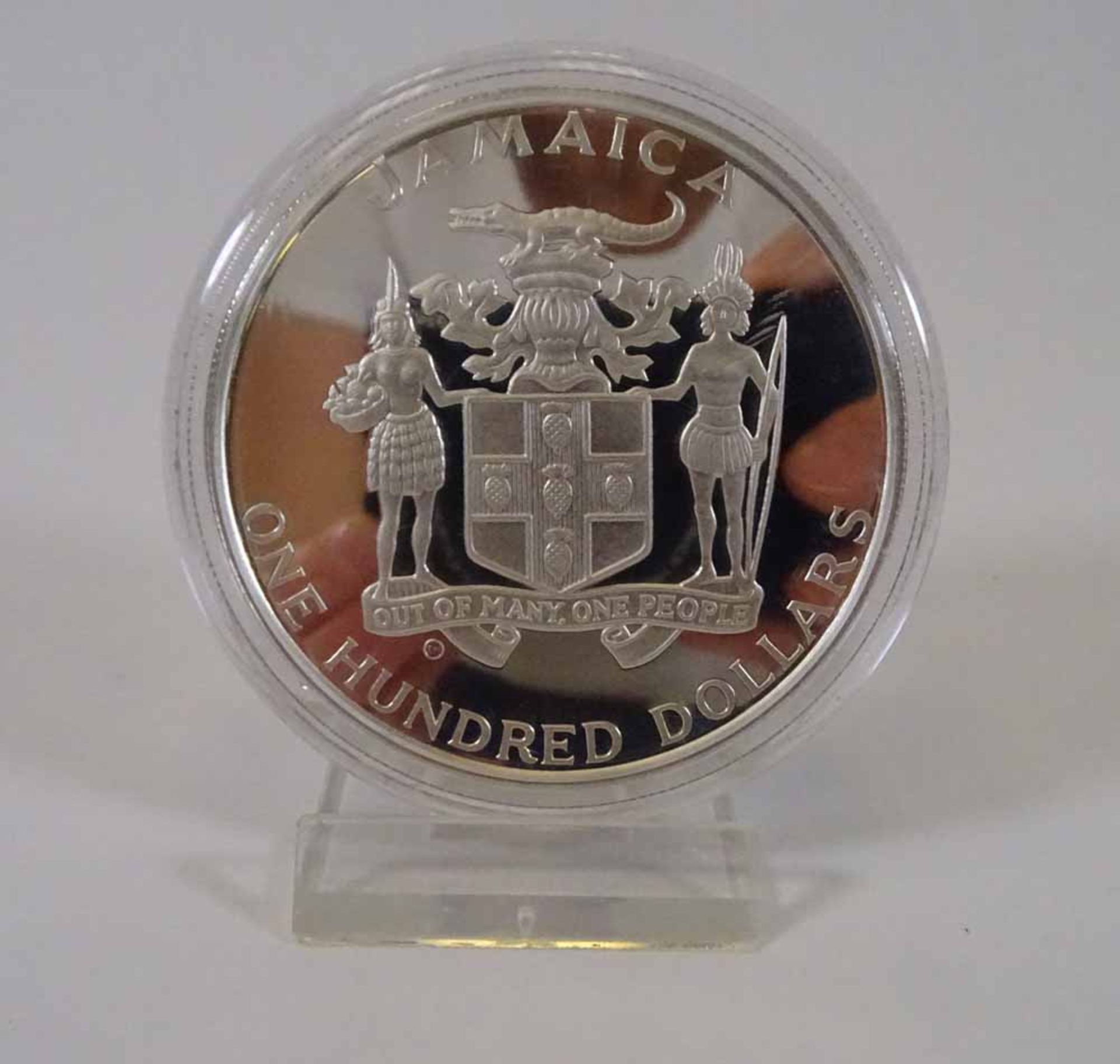 Silbermünze (925), Jamaica, 100 Dollars