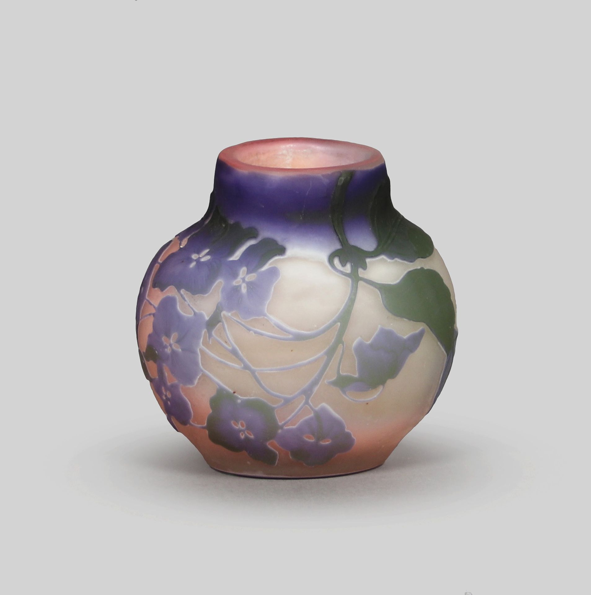 Vase, sig. Emile Gallé