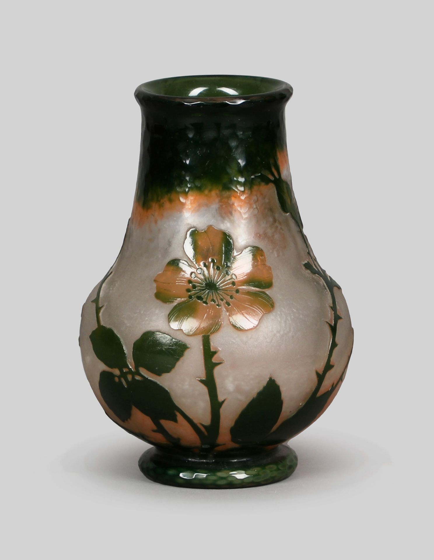 Vase, sig. Daum, Nancy