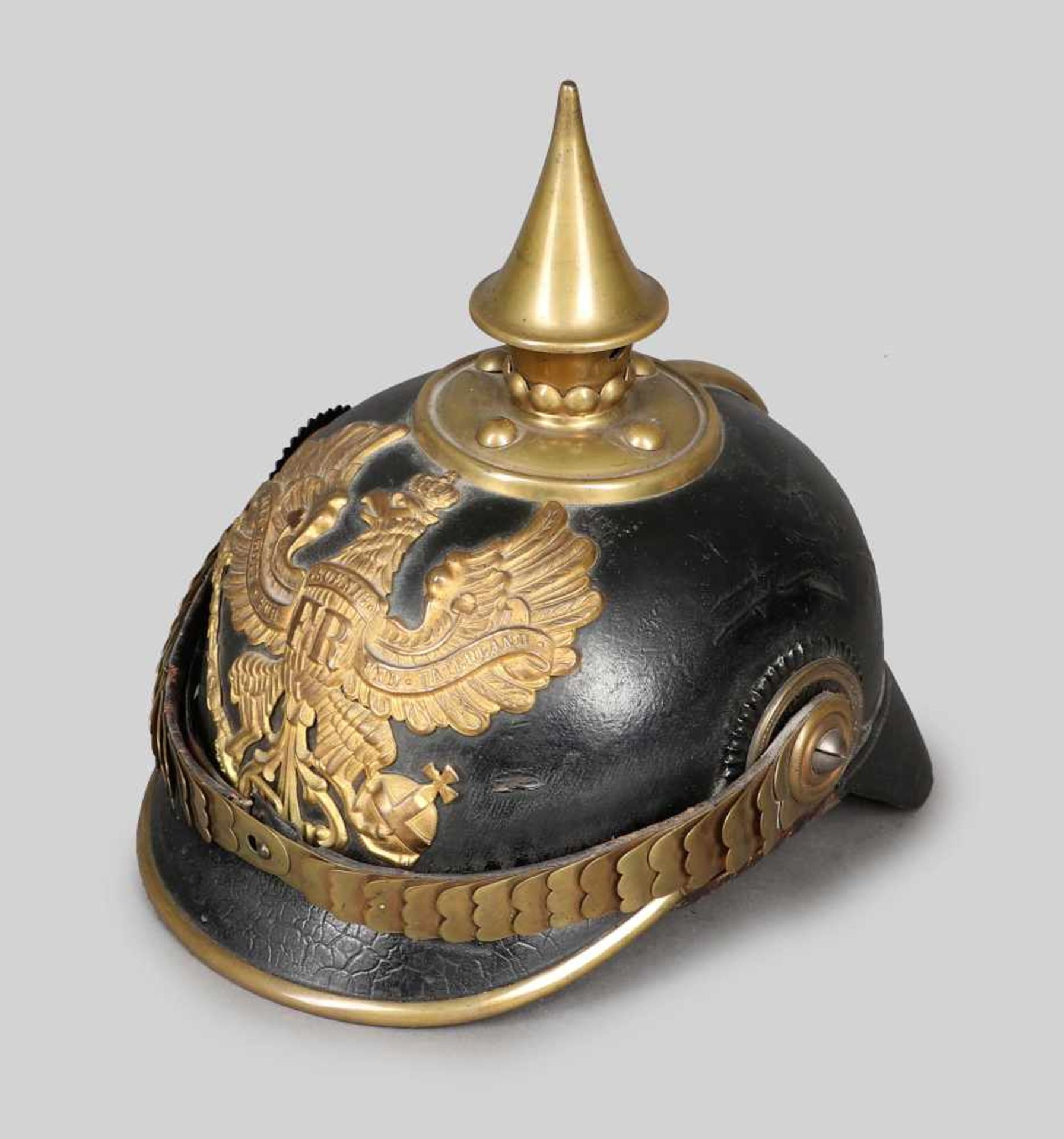 Pickelhaube, Preussen, um 1890