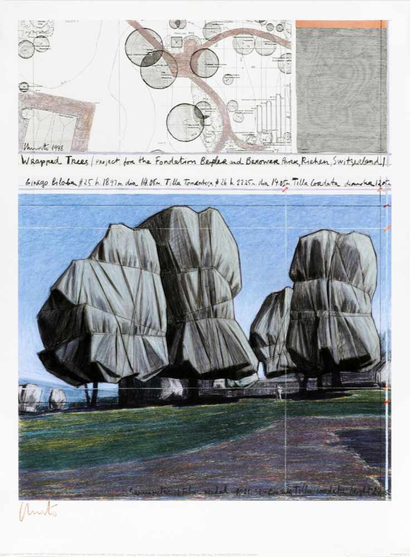 Christo, l.u.handsig.