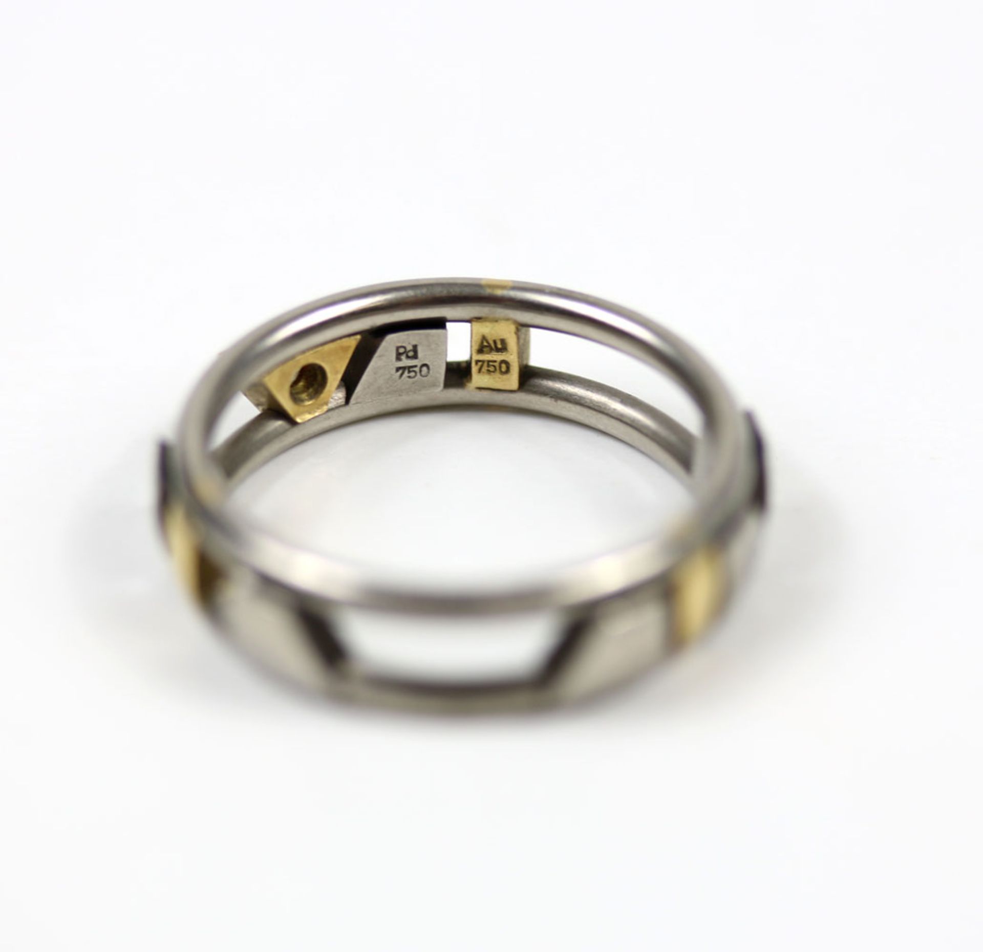 Ring aus Palladium und Gold - Image 3 of 3