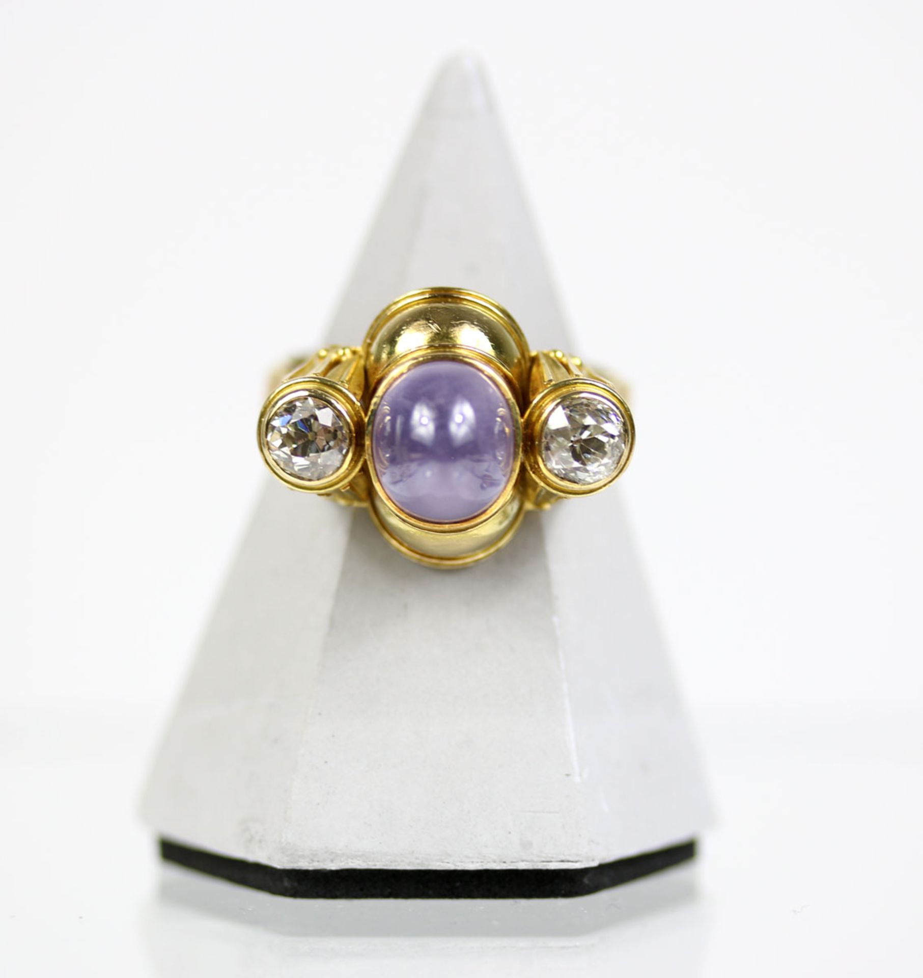 Ring mit Amethyst