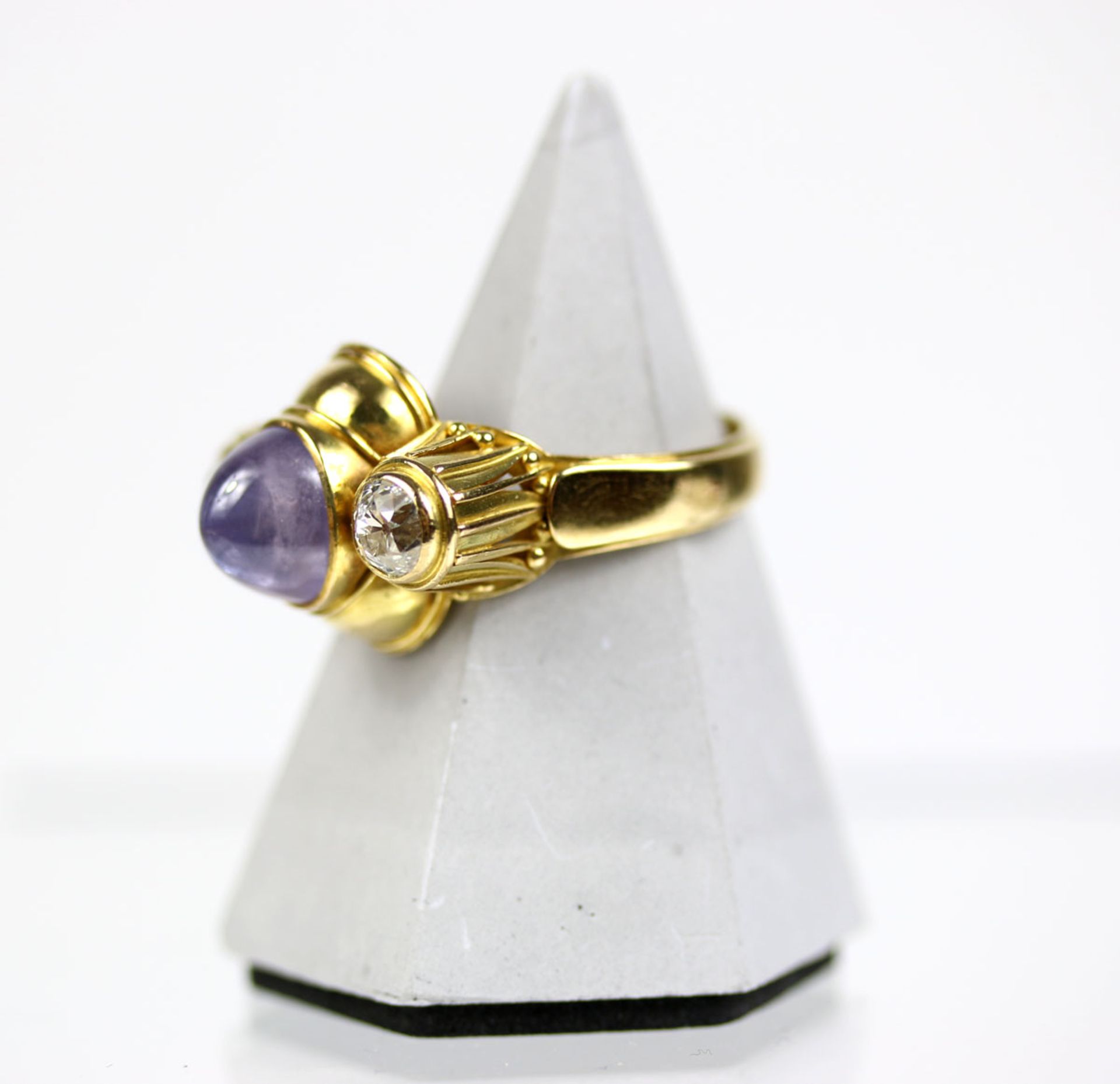 Ring mit Amethyst - Image 2 of 4