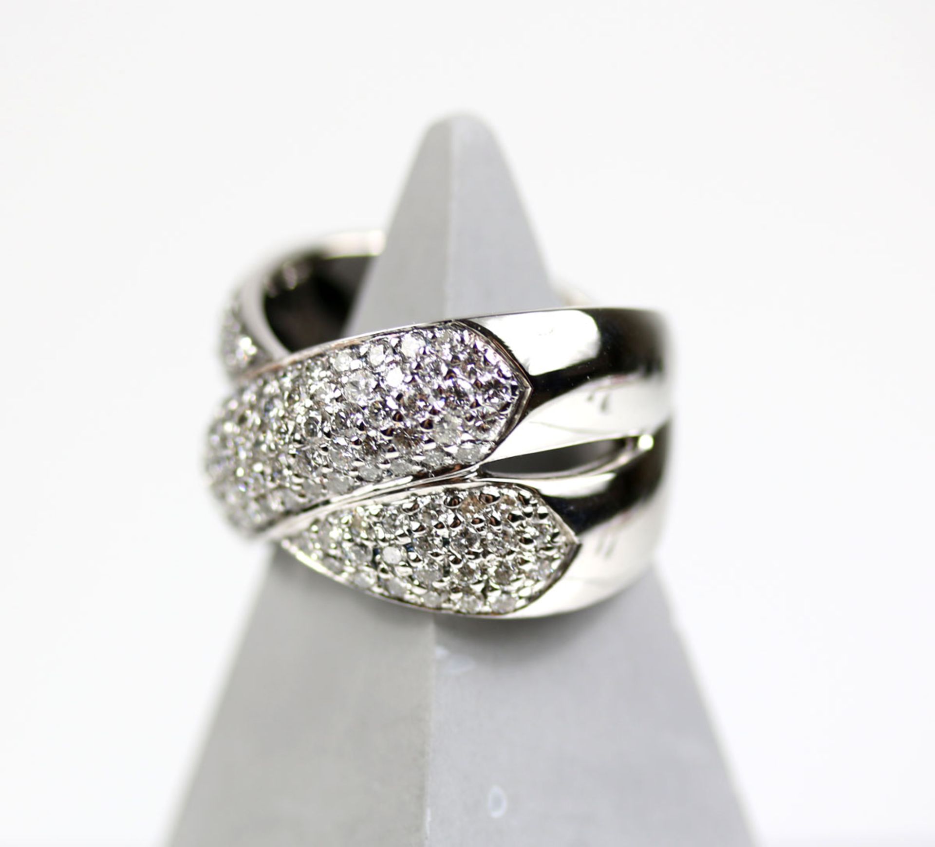 Ring mit Brillanten - Bild 2 aus 5