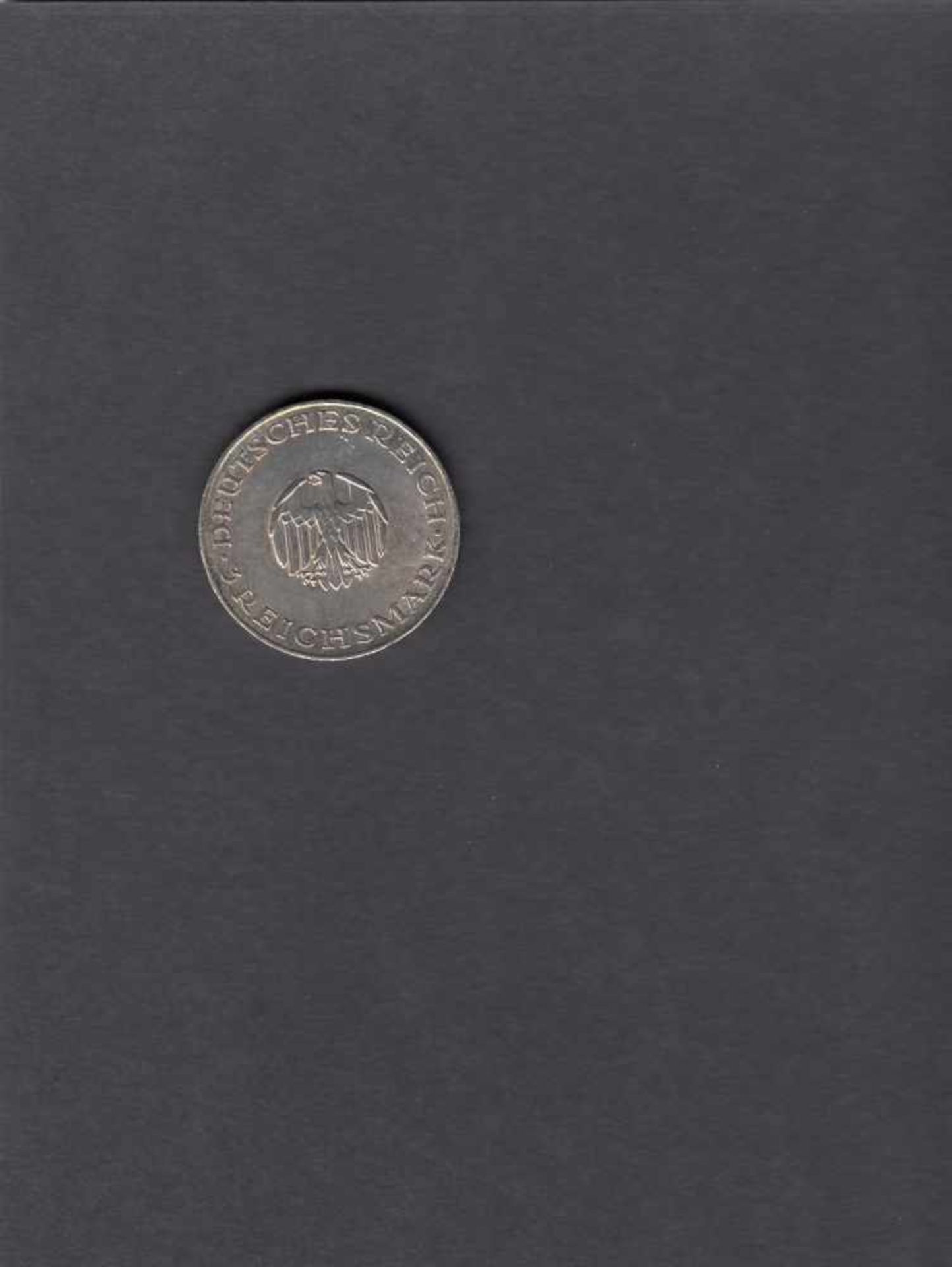 3 Reichsmark Silber, 1929 A, Jäger-Nr. 335, ss/vz - Image 2 of 2