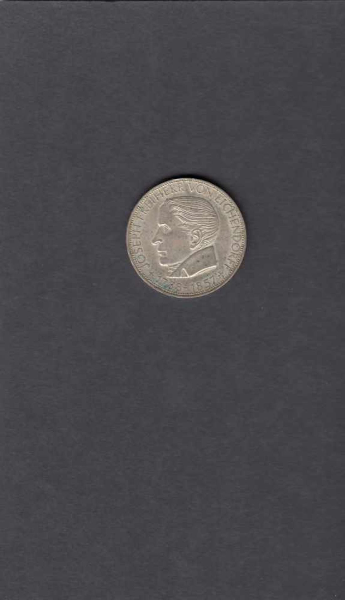 5 Mark Silber, 1957, Eichendorff