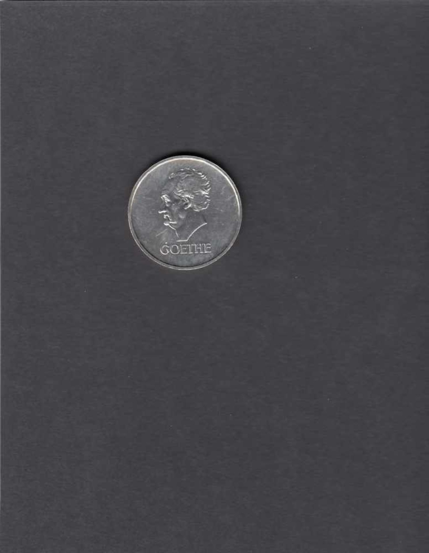 3 Mark Silber, Goethe, 1932, Jäger-Nr. 350, ss/vz - Image 2 of 2