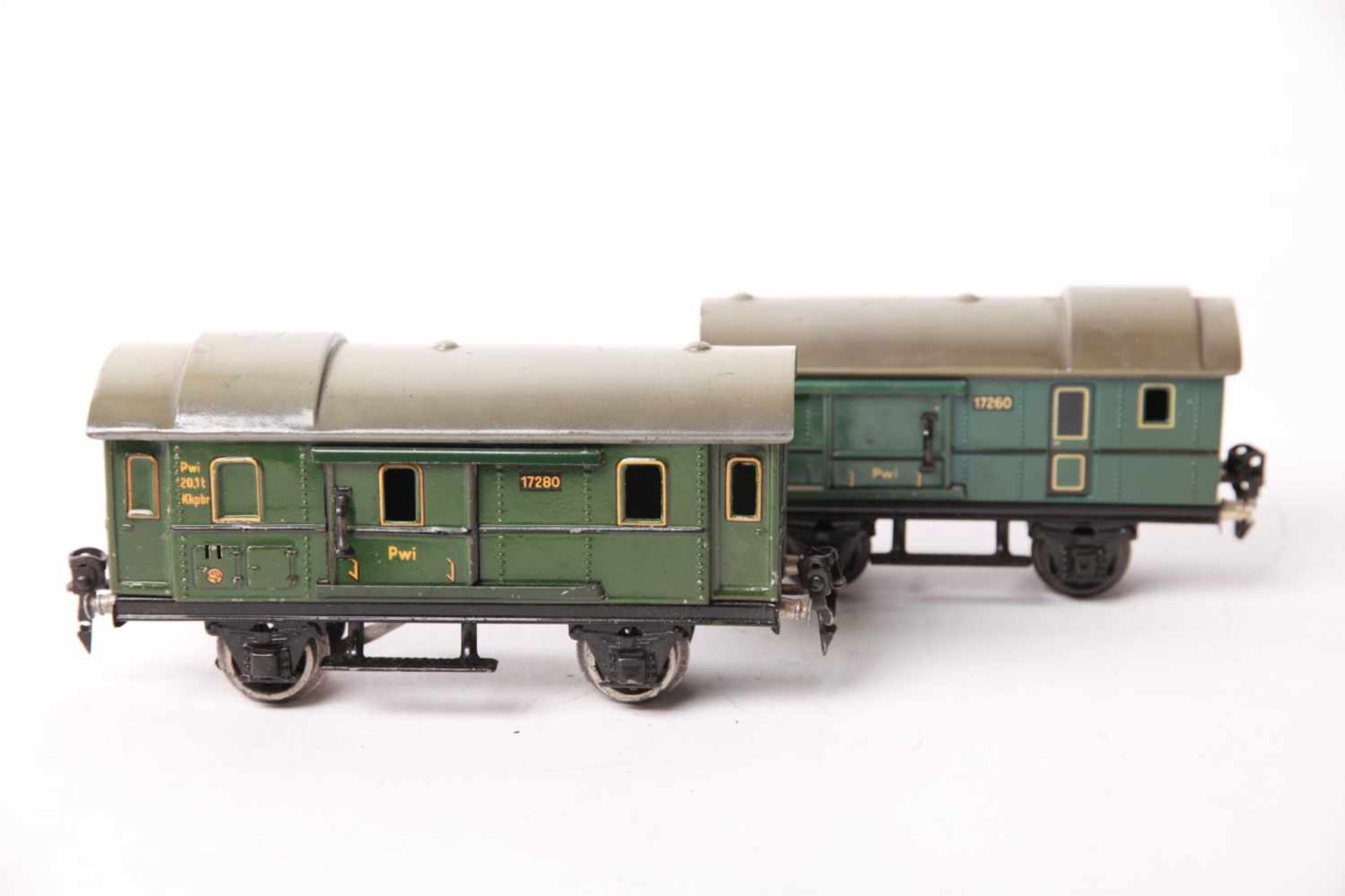 Märklin S 0, Konvolut 2 Wagen. Z1-2