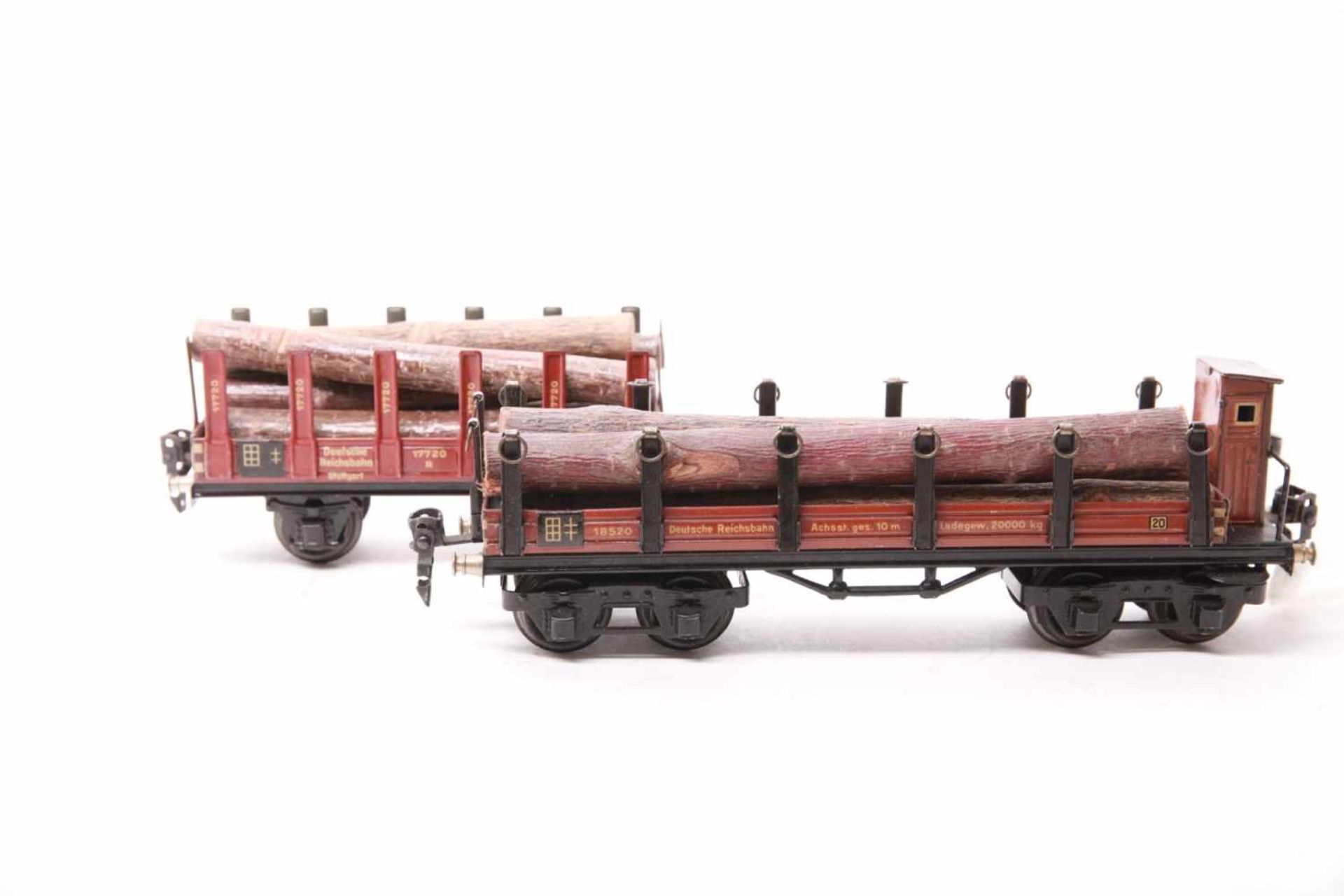 Märklin S 0, Konvolut Rungenwagen, Z1-2