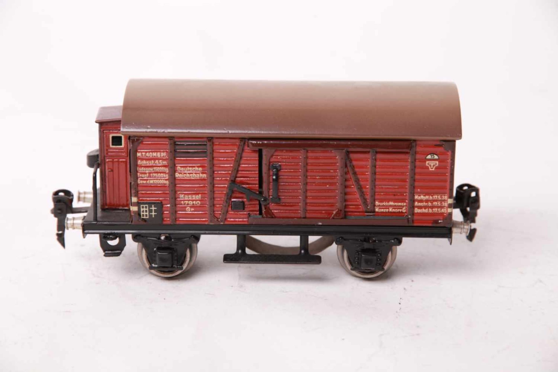 Märklin S 0, 1791 gedeckter Güterwagen. Schlußlicht. Z1