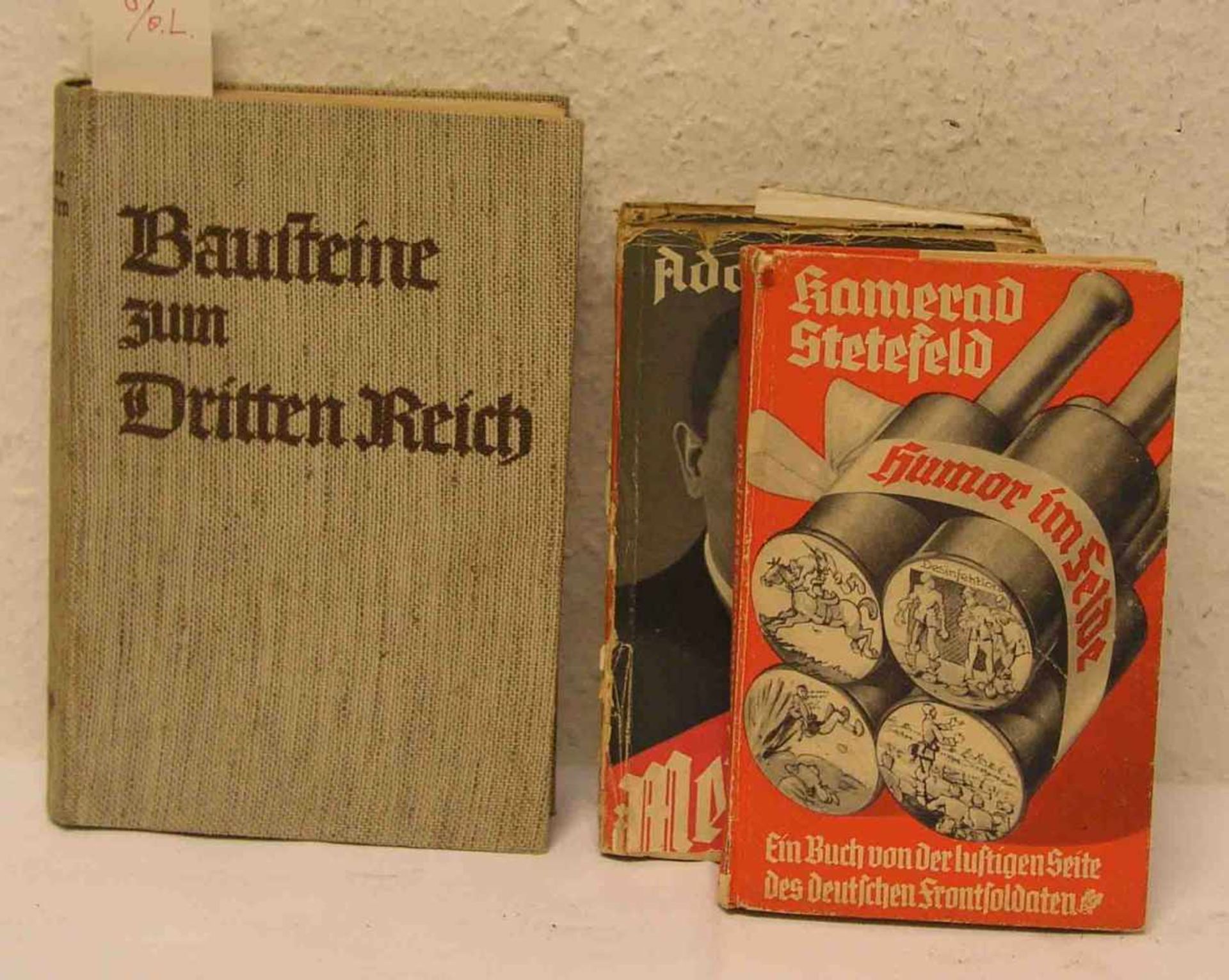 Drittes Reich: Drei Bücher. Dabei: Hitler: "Mein Kampf" in zwei Bänden, Kretsschmann: