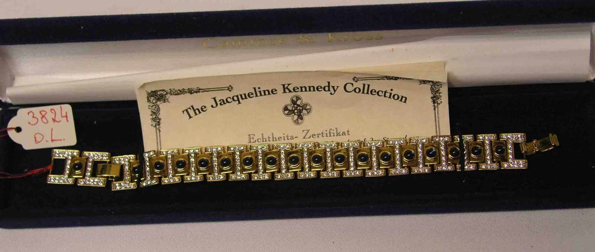 Armband. Modeschmuck "The Jacqueline Kennedy Collection". Firma Camrose & Kross, Länge: