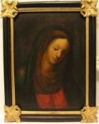 "Hl. Maria". Unbekannt, 18. Jh., Öl/Lwd., 66 x 47cm, Rahmen.