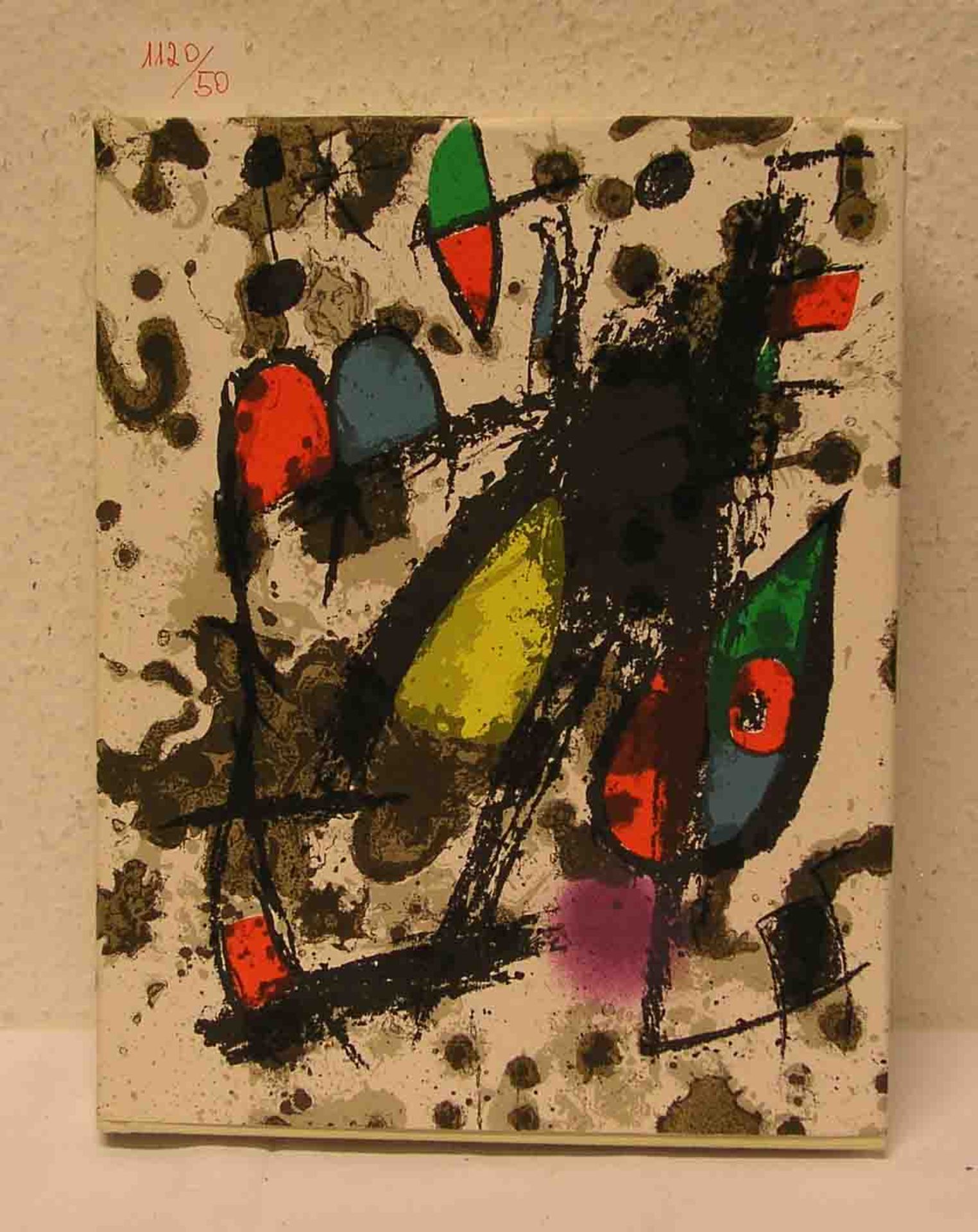 Joan Miró: "Der Lithograph" II 1953 - 1963, Weber, Genf. Fünf kleine und sechs