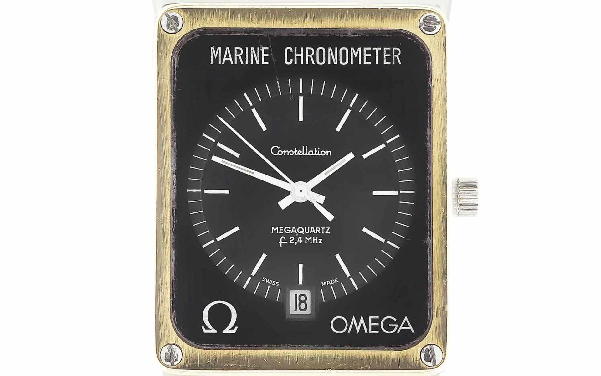 ArmbanduhrOmega Constellation Marine Chronometer Ref. 198.0082 Quarz Edelstahl/750/- Gelbgold,