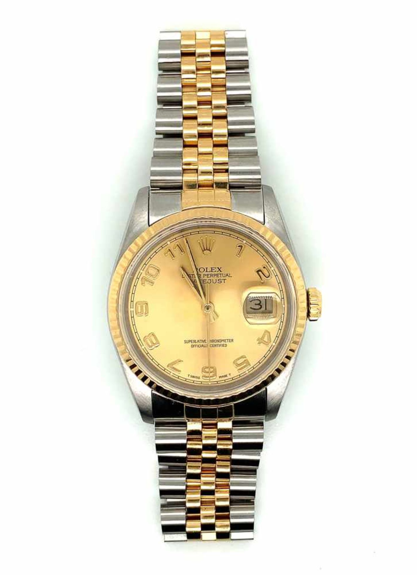 Rolex Datejust ArmbanduhrRolex Datejust Ref. 16233 Automatik 750/- Gelbgold/Edelstahl Geschlecht: