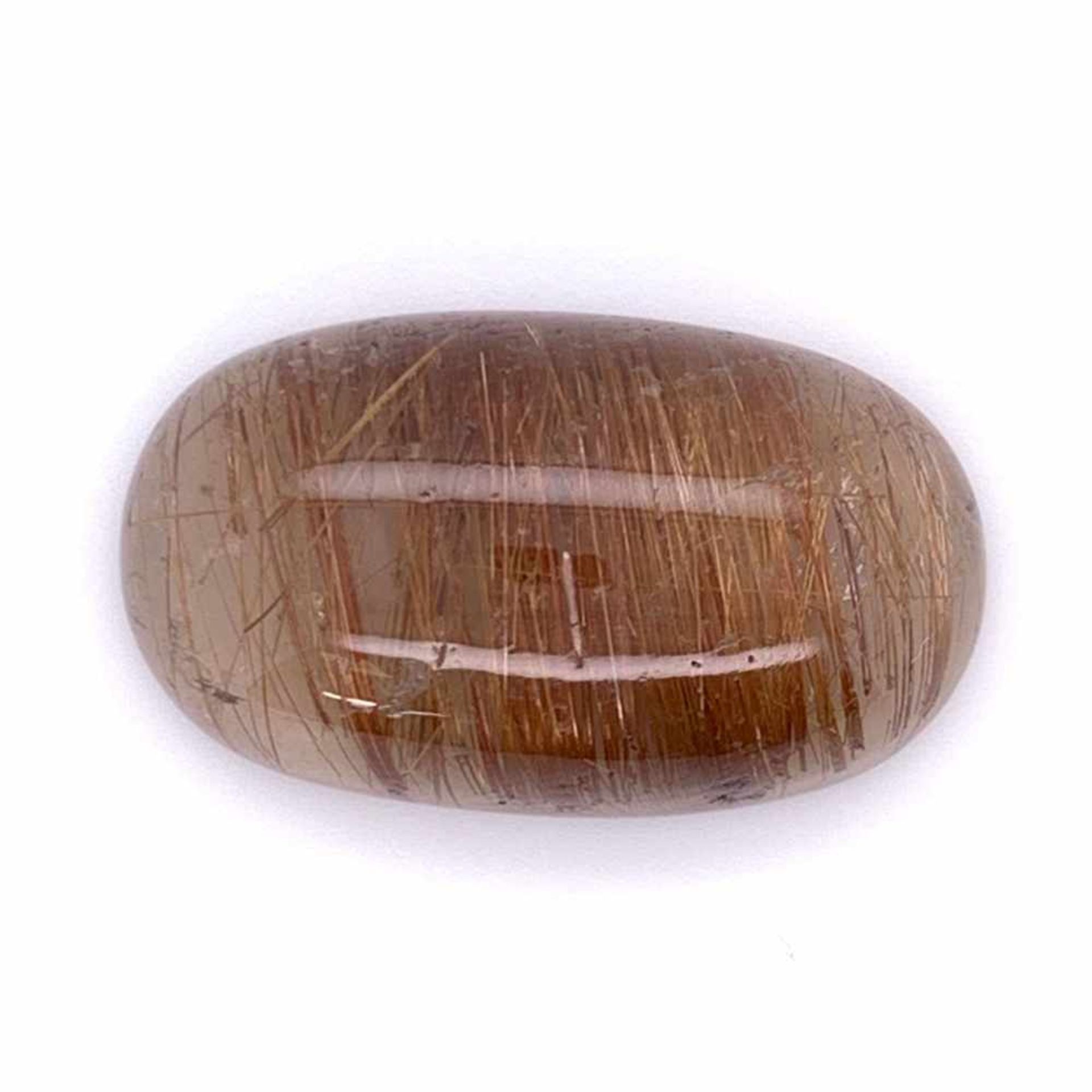 Rutilquarz Rutilquarz 36,83 ct Cabochon oval 29,00 x 16,79 h 9,44