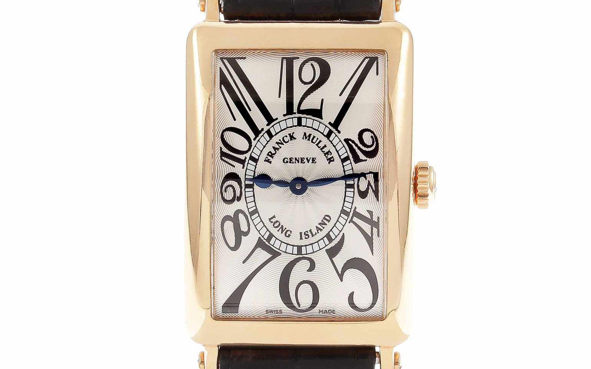 ArmbanduhrFranck Muller Long Island Master Of Complications Ref. 952QZ Quarz 750/- Roségold inkl.