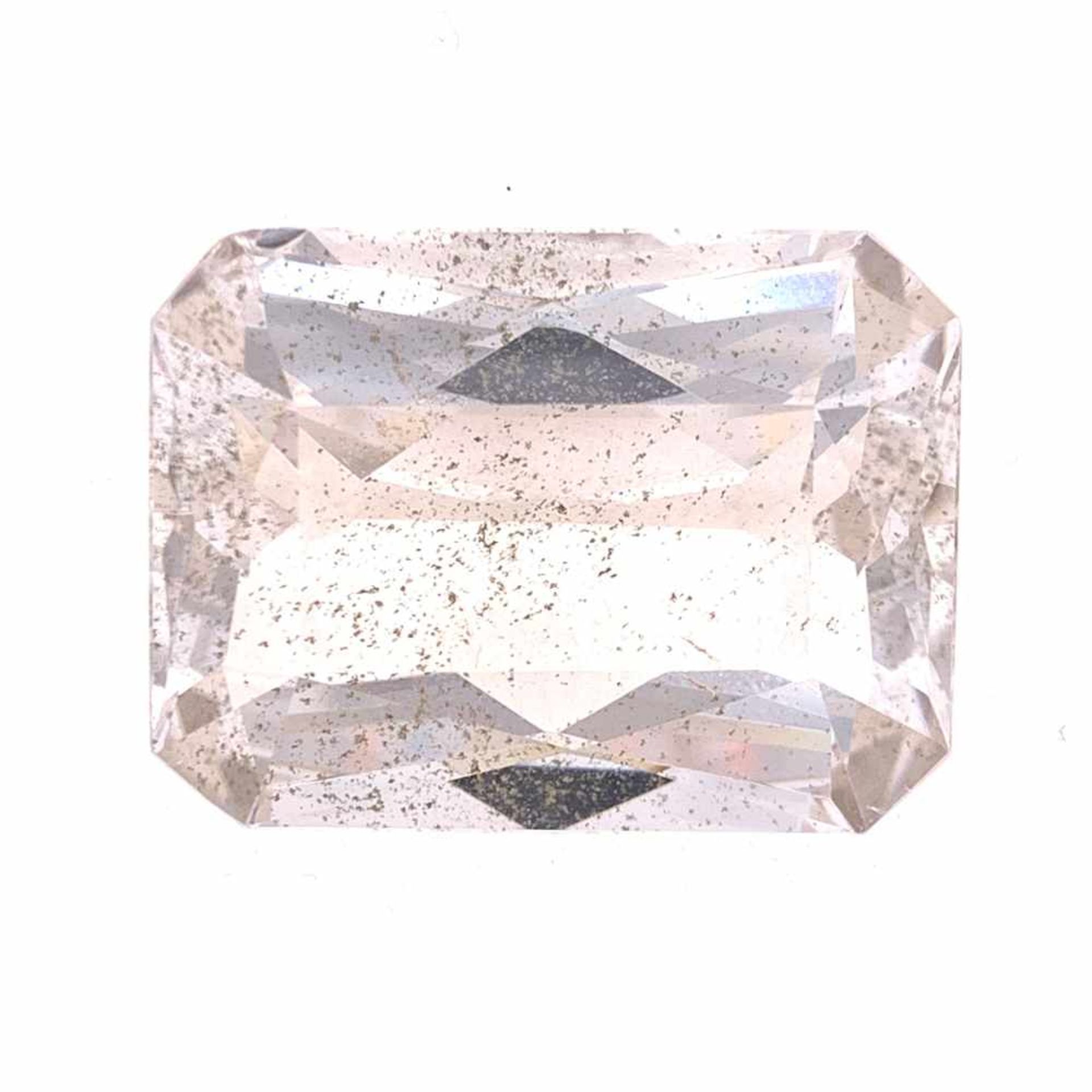 Quarz Quarz 81,75 ct facettiert Achteck 33,00 x 24,82 h 14,59