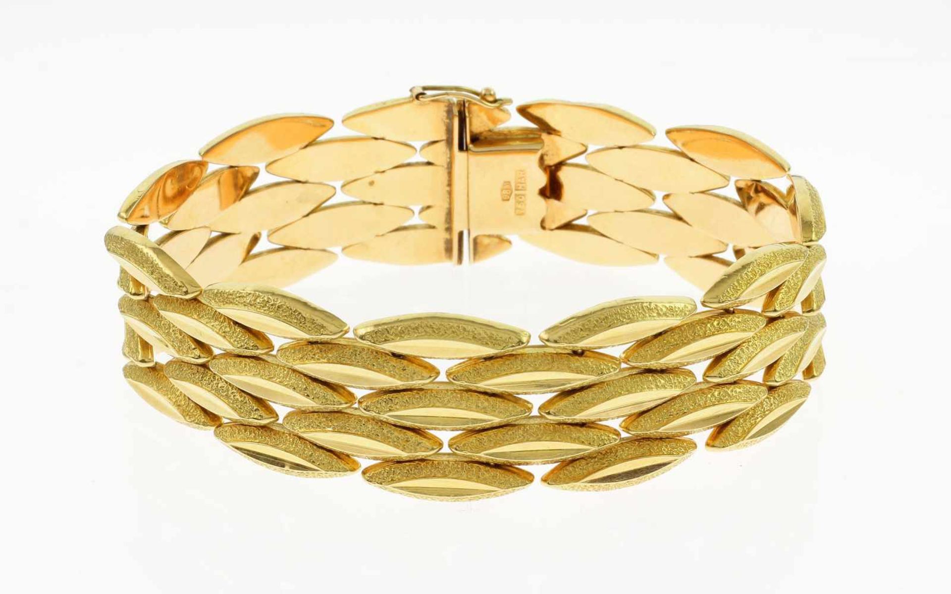 ArmbandArmband 750/- Gelbgold, Länge ca. 19,50 cm, 39,26g