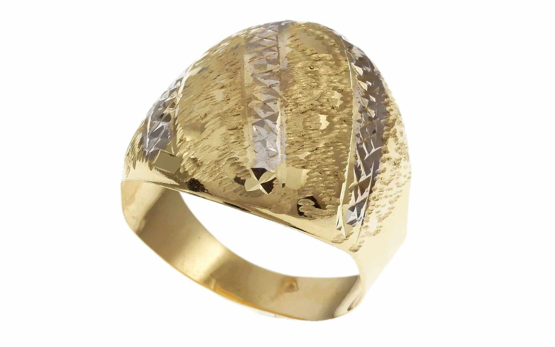 RingRing 585/- Gelbgold, Ringgröße ca. 53, 1,43g