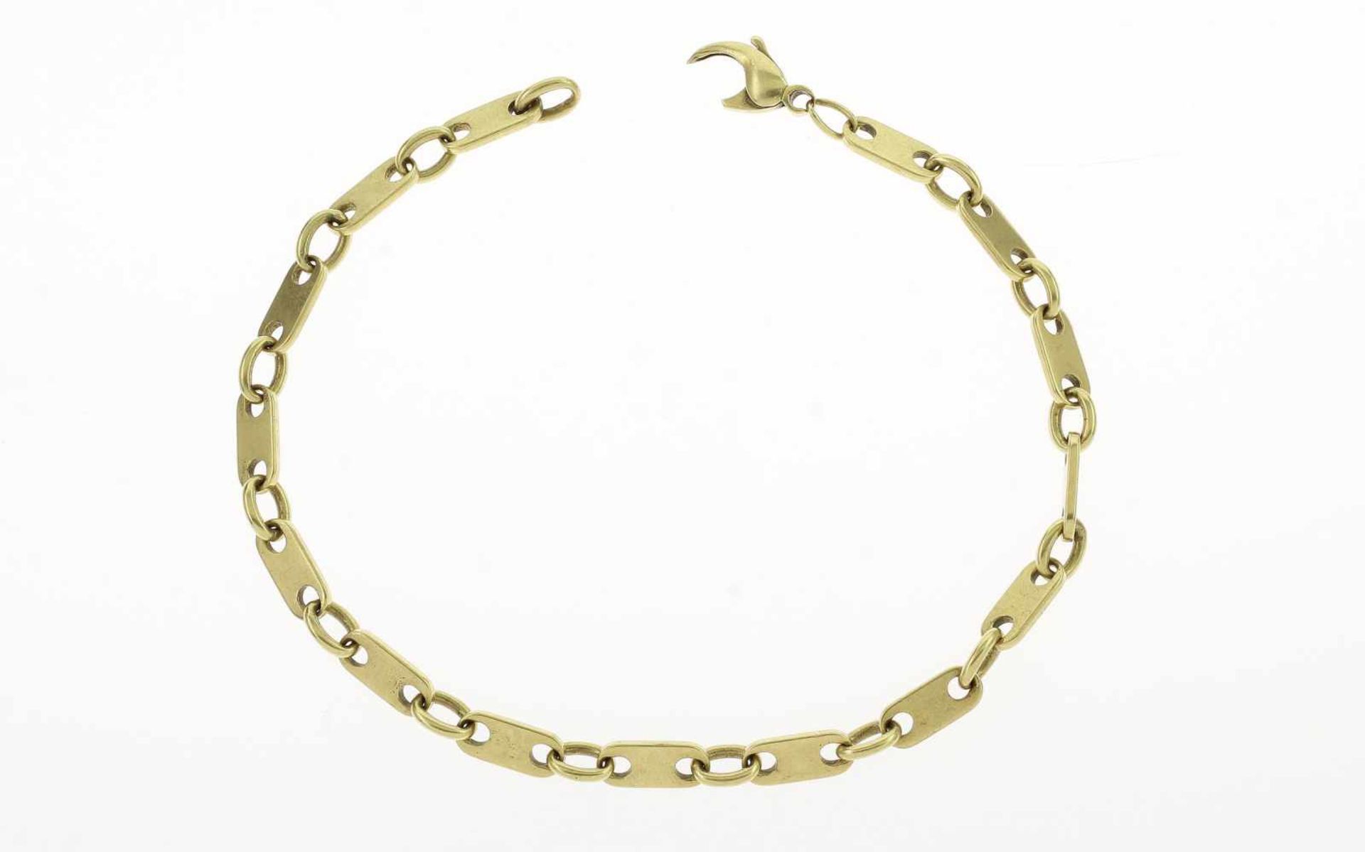 ArmbandArmband 585/- Gelbgold, Karabiner defekt, Länge ca. 25,50 cm, 22,01g