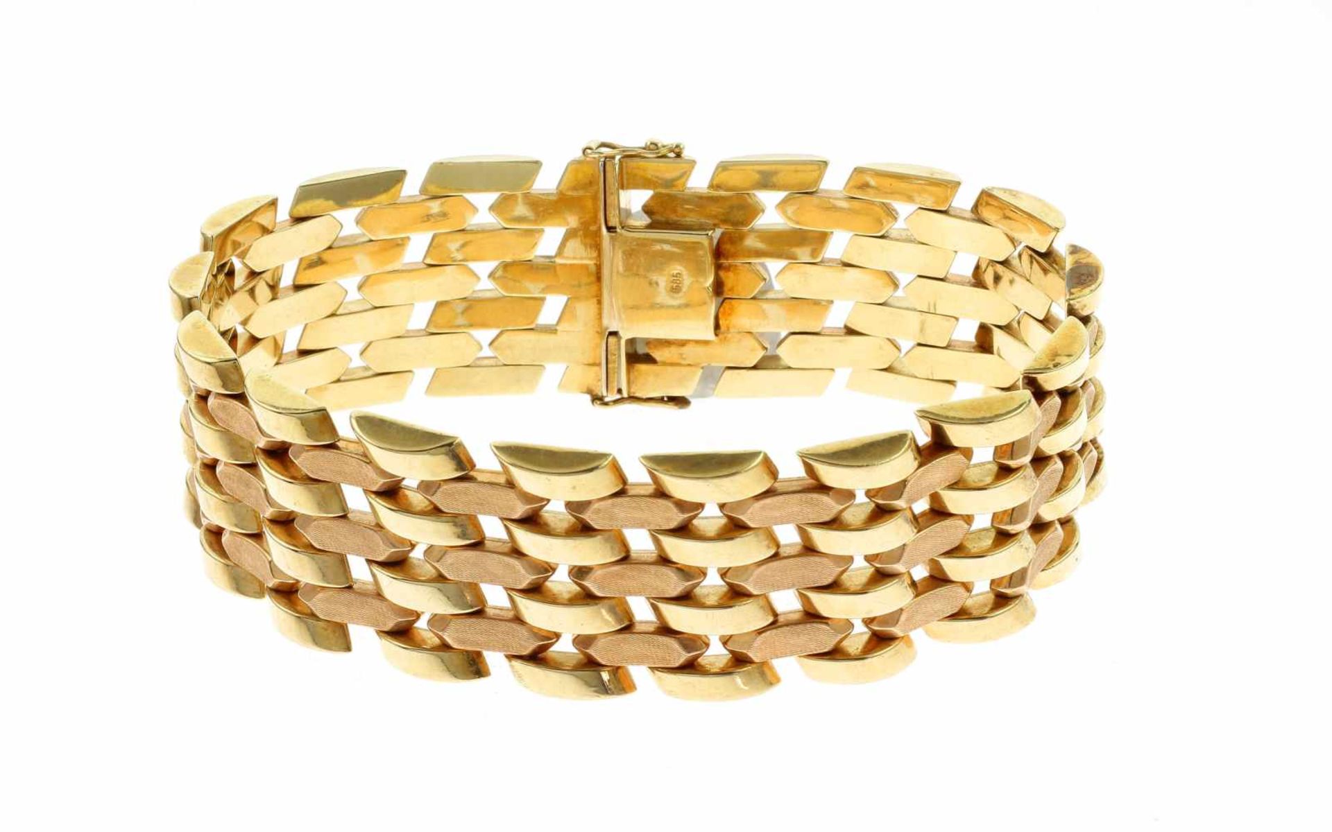 ArmbandArmband 585/- Gelbgold, Länge ca. 22,00cm, 54,19g