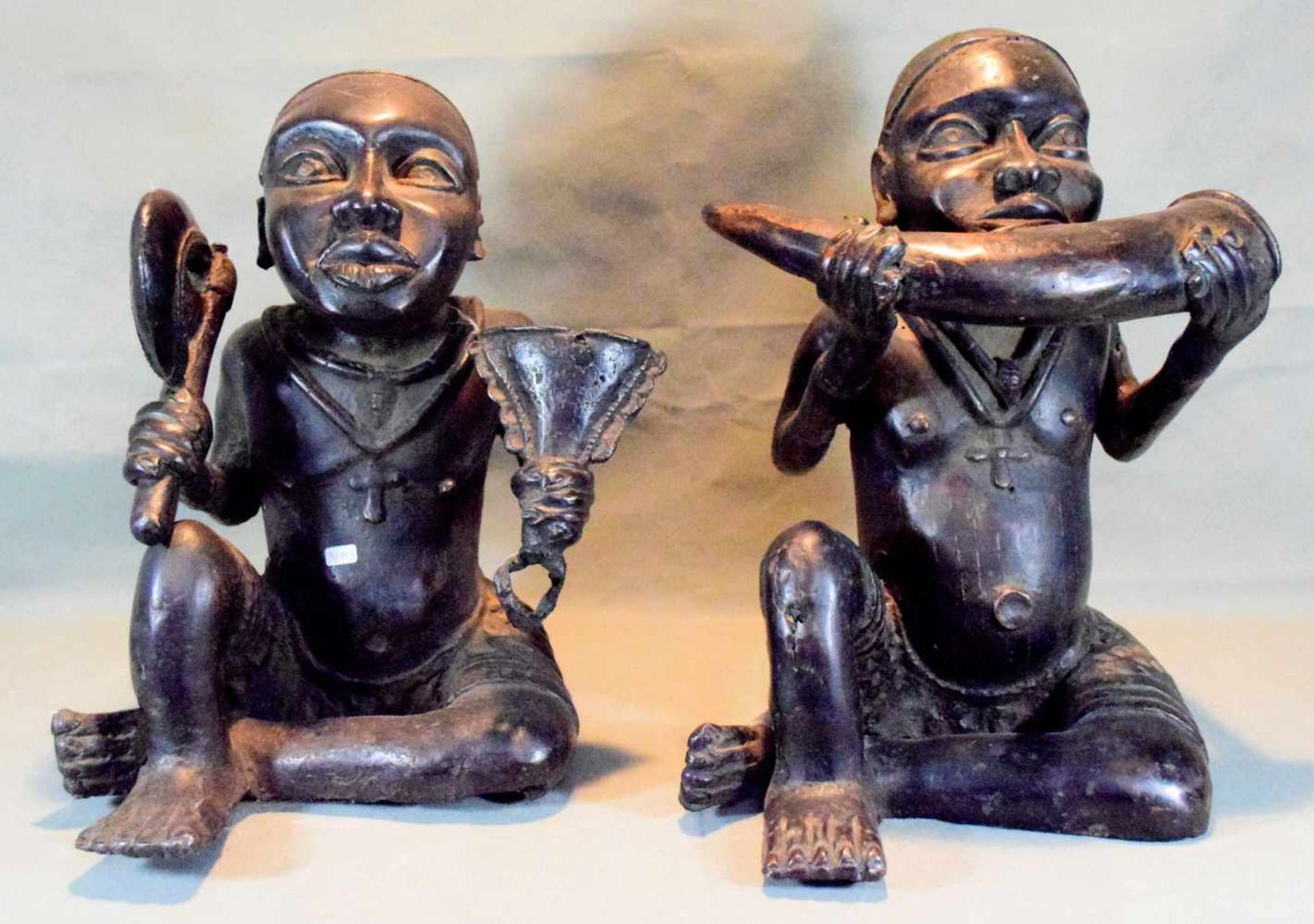 Zwei afrikanische Skulpturen