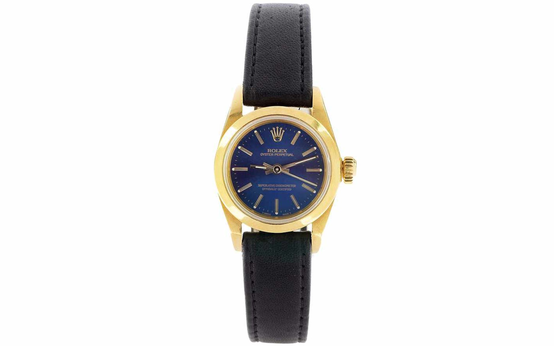 ArmbanduhrRolex Oyster Perpetual Ref. 67188 Automatik 750/- Gelbgold, Geschlecht: Damen, Ländercode: