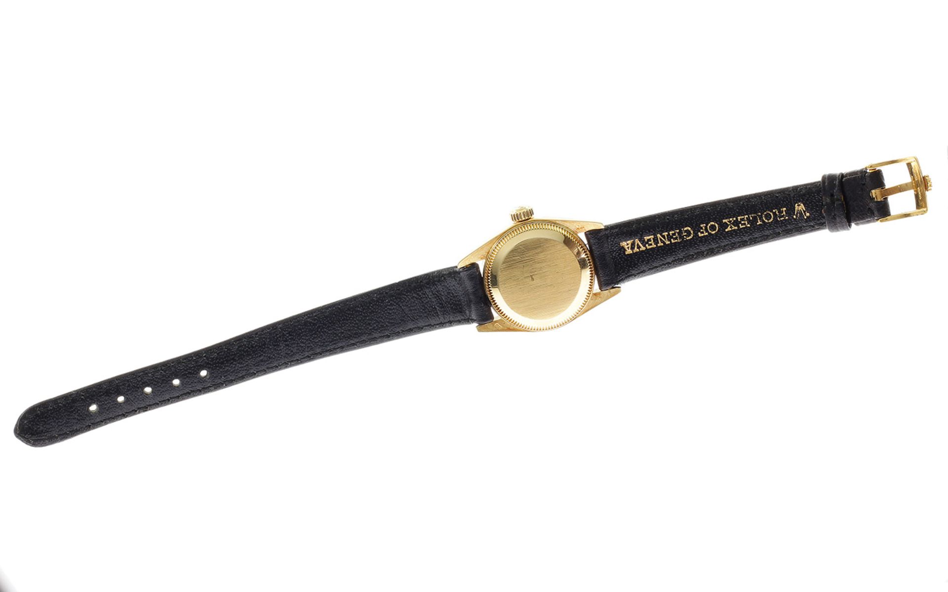 ArmbanduhrRolex Oyster Perpetual Ref. 67188 Automatik 750/- Gelbgold, Geschlecht: Damen, Ländercode: - Bild 2 aus 3