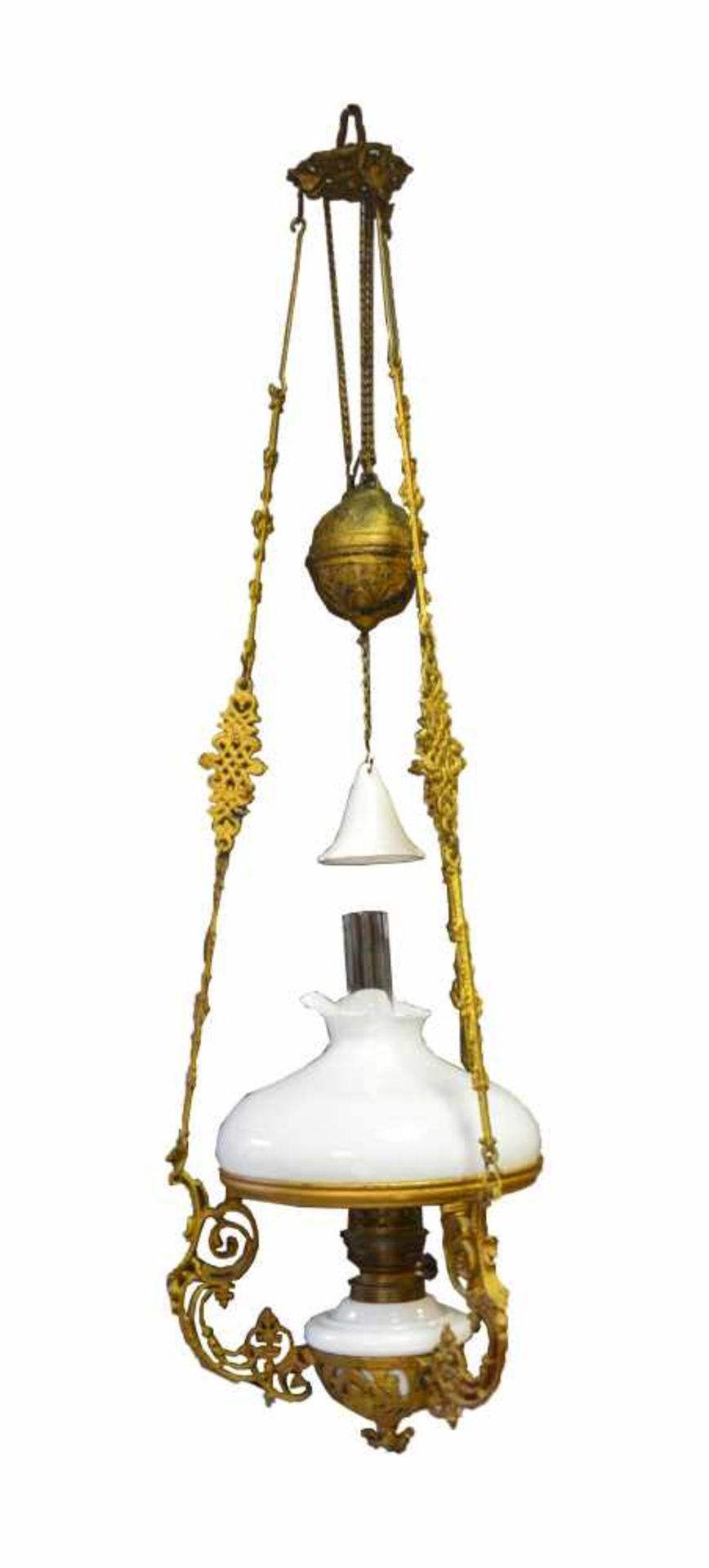 Petroleumdeckenlampe