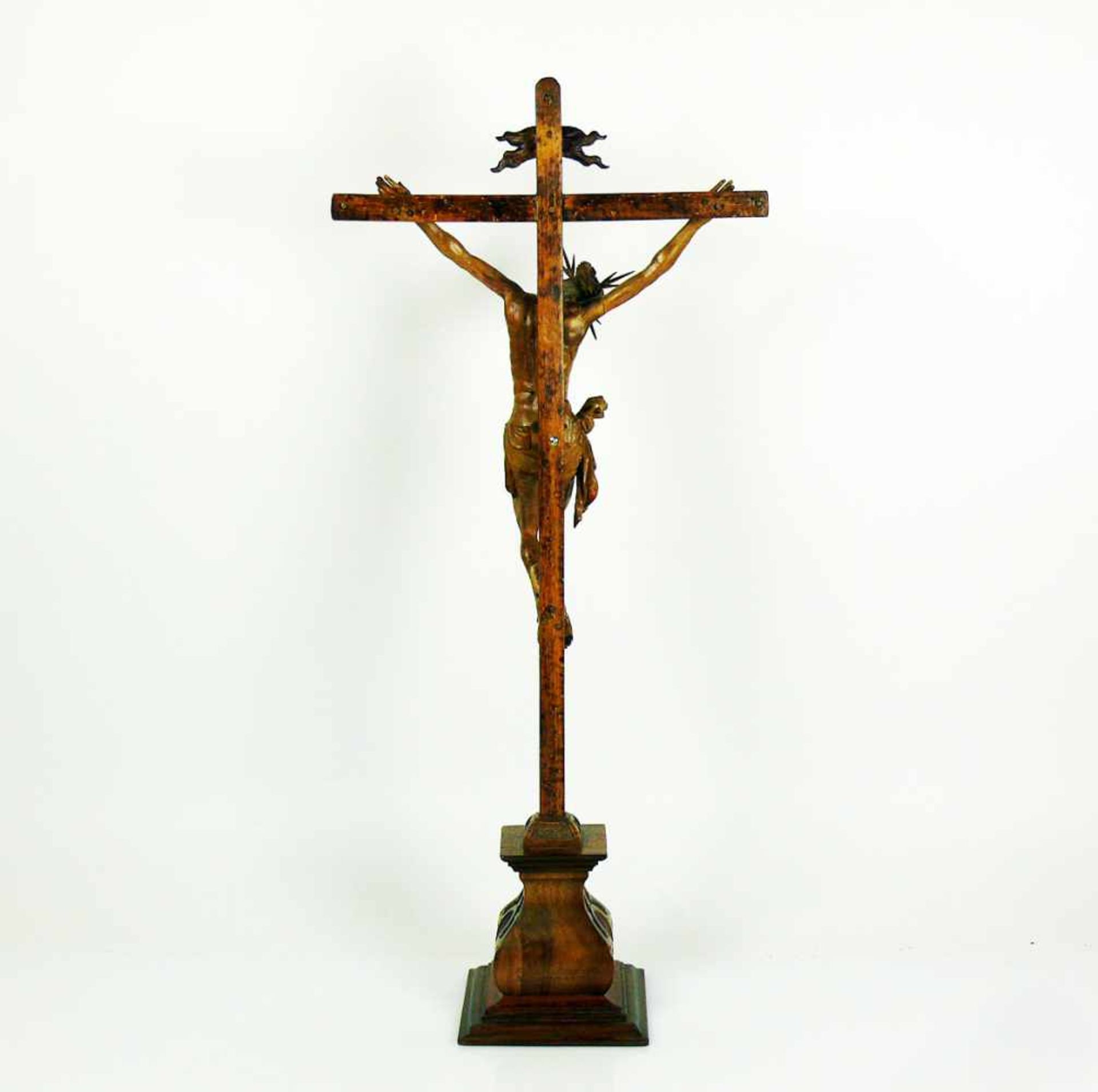 Christus am Kreuz (Überlingen/Salem, 17.Jh.)< - Bild 3 aus 4