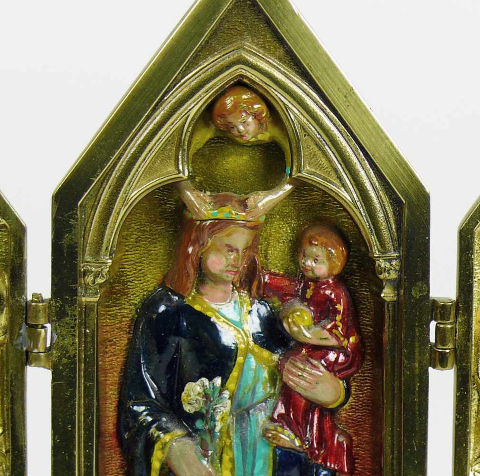 Hausaltar (Erhard & Söhne, Schwäbisch Gmünd, um 1900)<br - Bild 5 aus 5