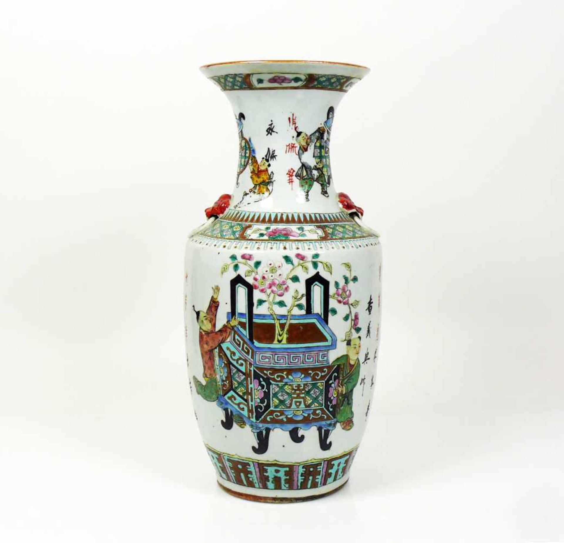 Vase (China, 19.Jh.) - Bild 5 aus 7