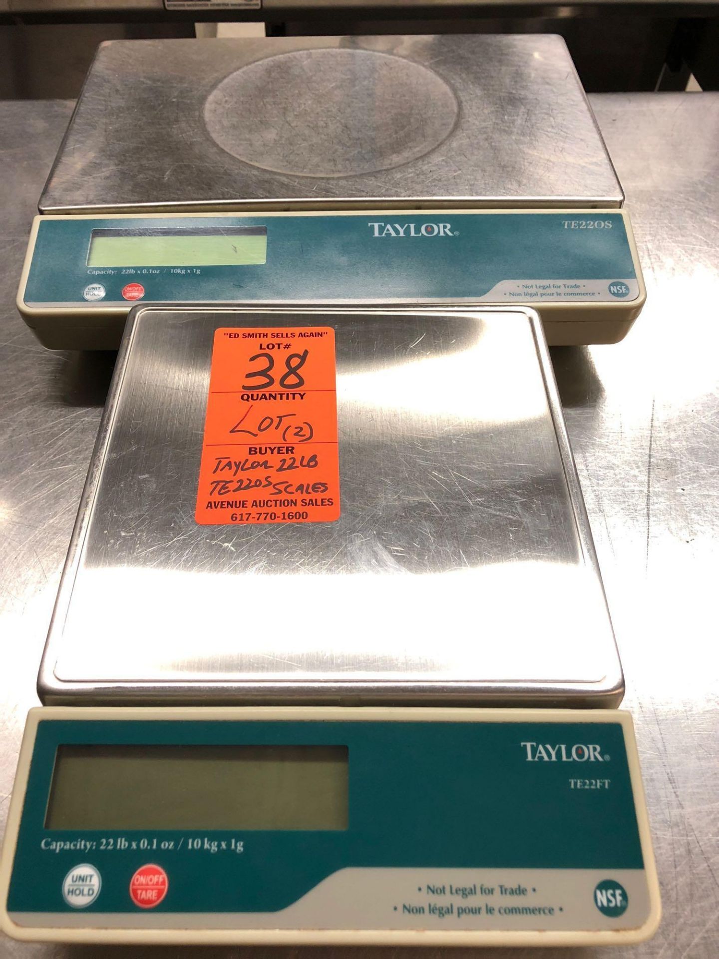 Taylor digital scales