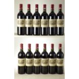 Chateau Lafite Rothschild 2000 Pauillac 12 bts OWC IN BOND (2 X 6Bts OWC)