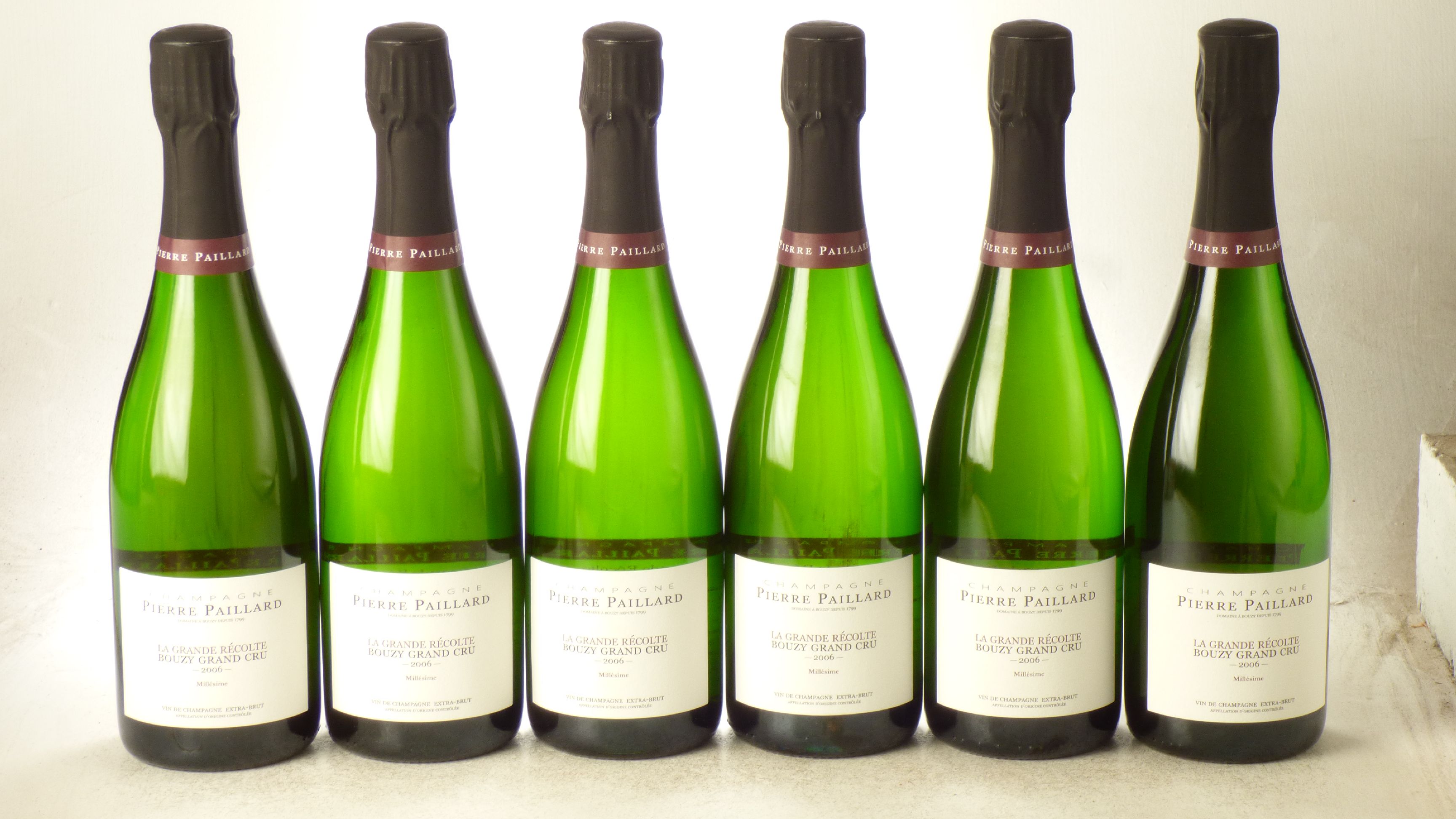 Champagne Pierre Paillard Bouzy Grand Cru Le Grande Recolte 2006 6 bts OCC