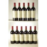 Chateau Clos Saint Martin 2001 St Emilion GC 11 bts open OWC