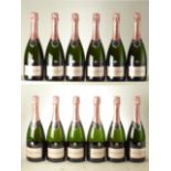 Champagne Bollinger Brut Rose 12 bts (2 X 6Bts OCC)
