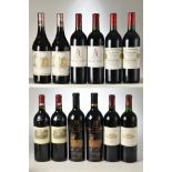 2000 Vintage First Growth Presentation Cases Including Cheval Blanc 12 bts (2 X 6 Bts) OWC In Bond