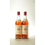 Bas Armagnac Napoleon Domaine De Loubere 2 bts 70Cl 40 Vol Slight Signs Seepage To One Bottle