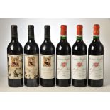 Chateau Poujeaux 1988 Listrac 3 bts Lady Langoa 1988 St Julien 3 bts