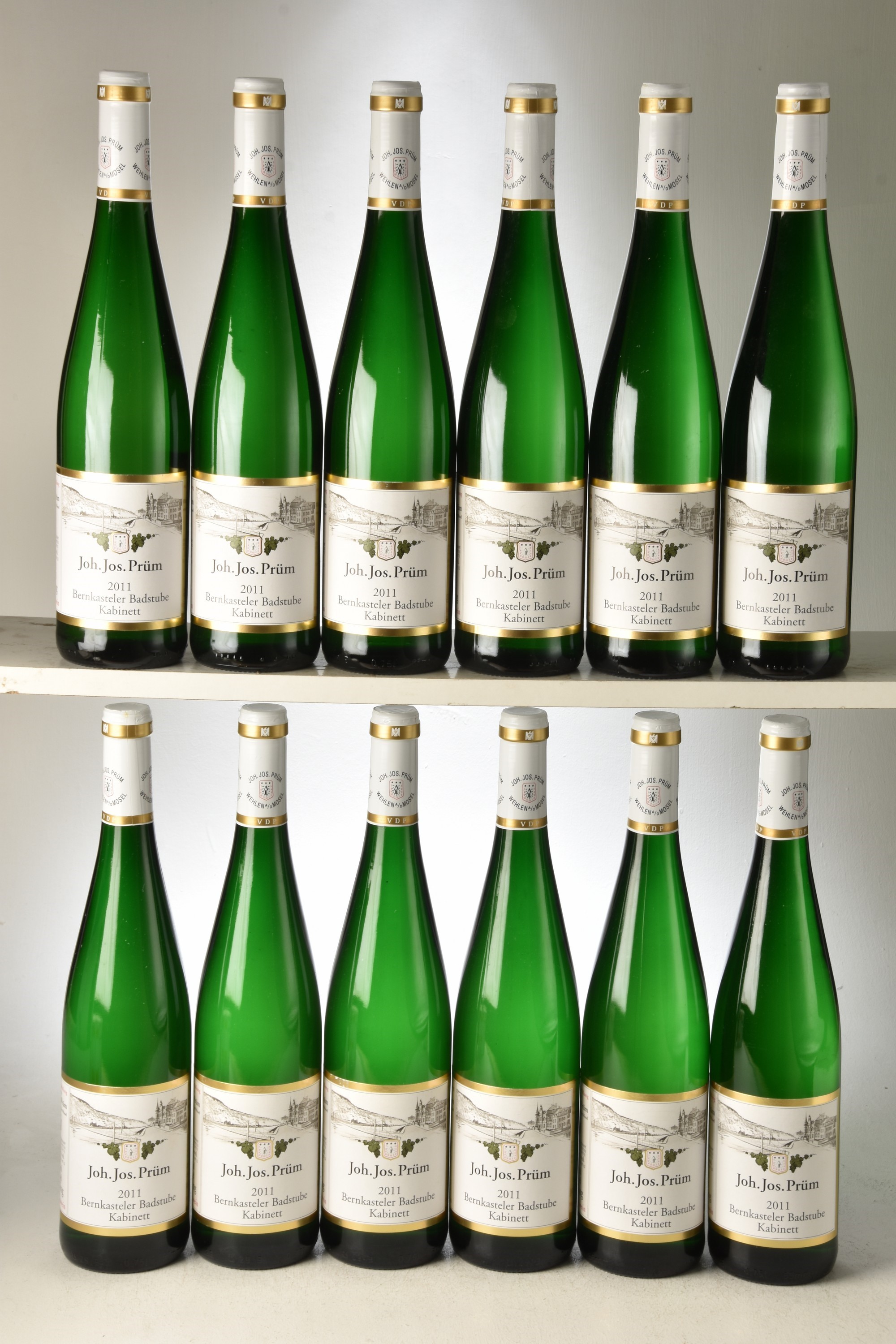 Bernkasteler Badstube Riesling Kabinett 2011 Joh Jos Prum 12 bts OCC In Bond