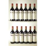 Chateau Mouton Rothschild 1996 12 bts OWC IN BOND